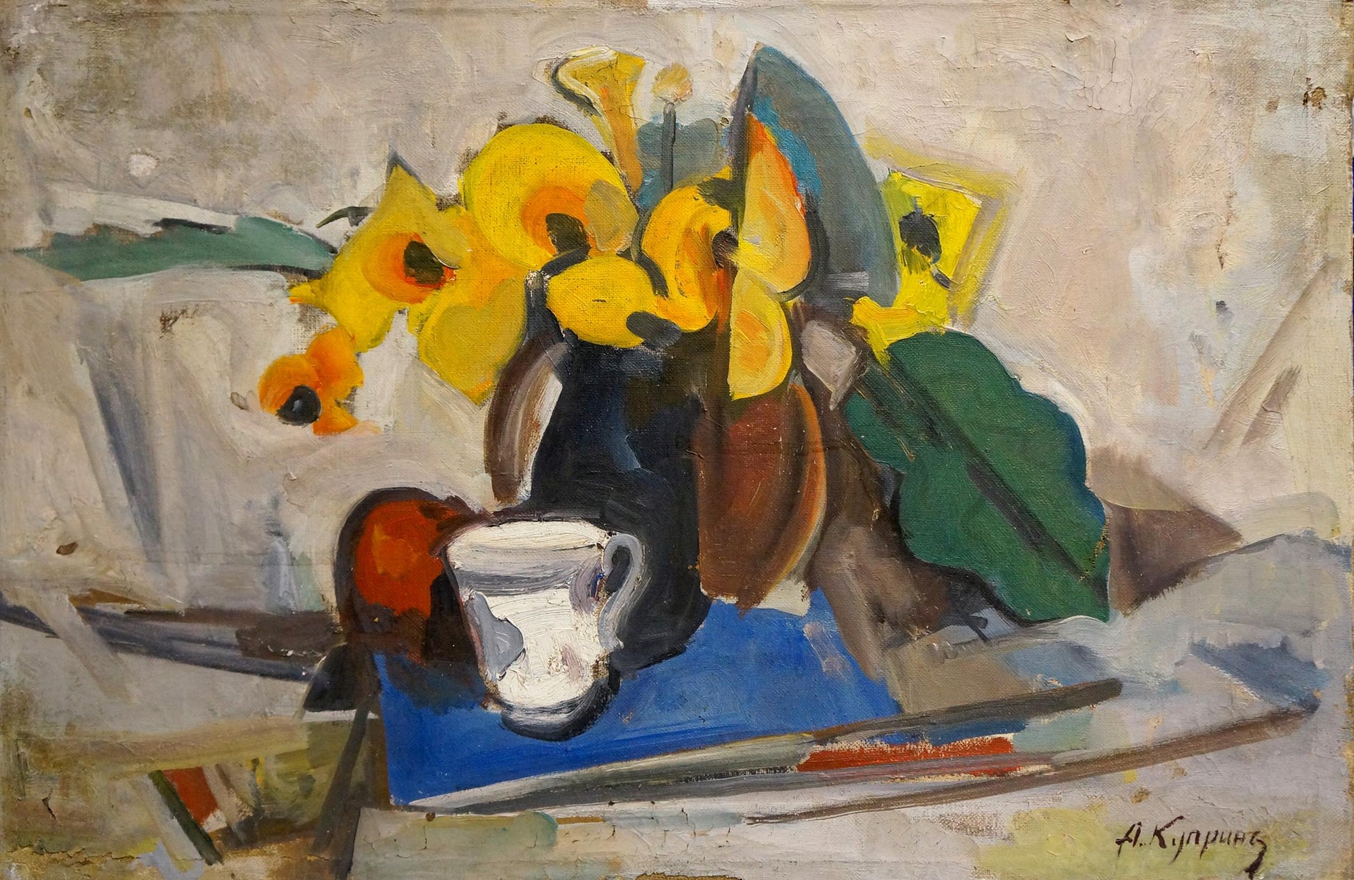 Oil painting Still life Kuprin A. V.