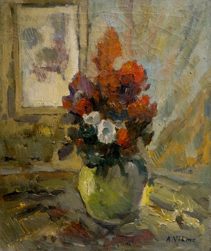 Oil painting Flowers A. Filme