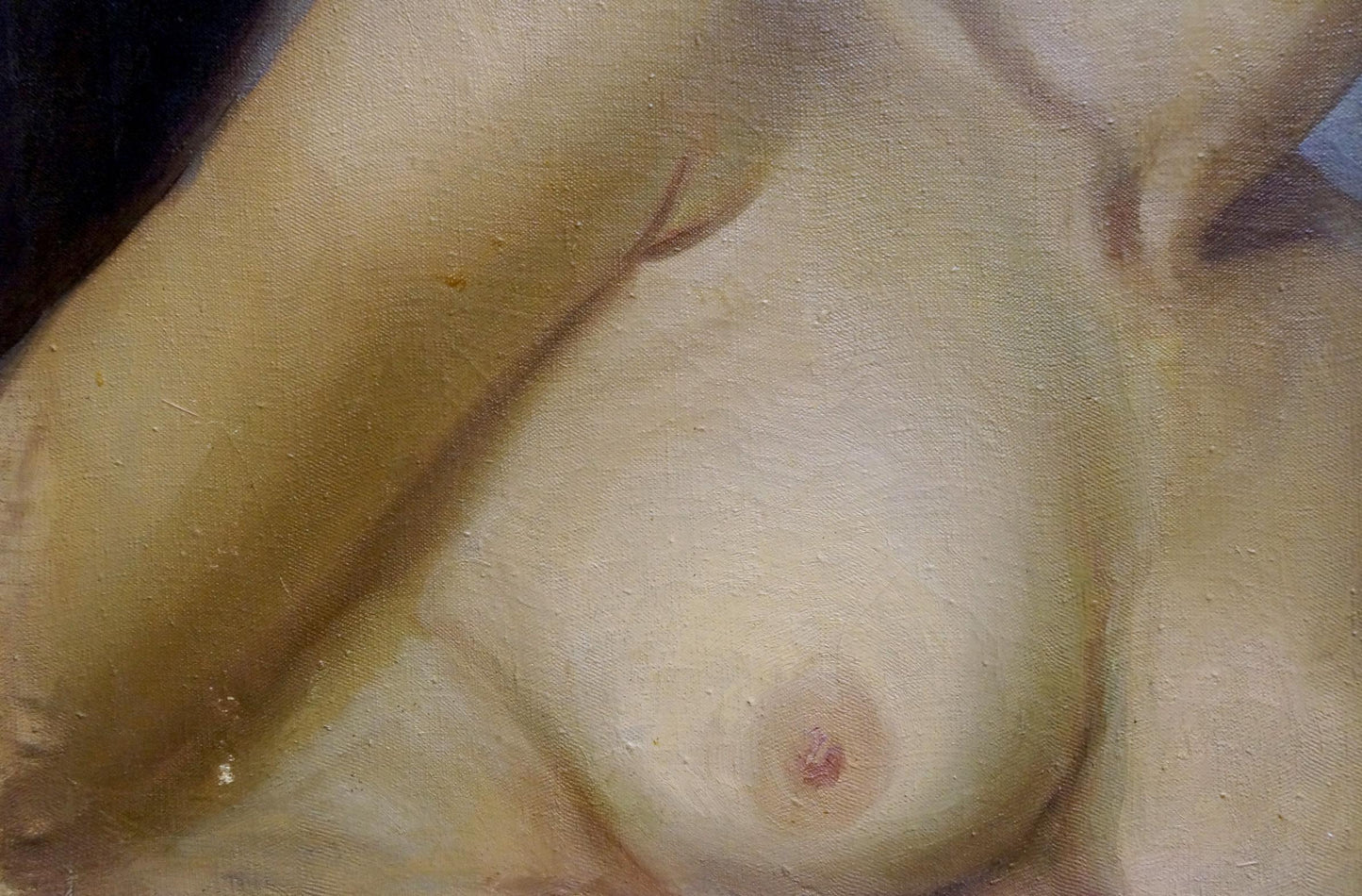 Oil painting Naked girl