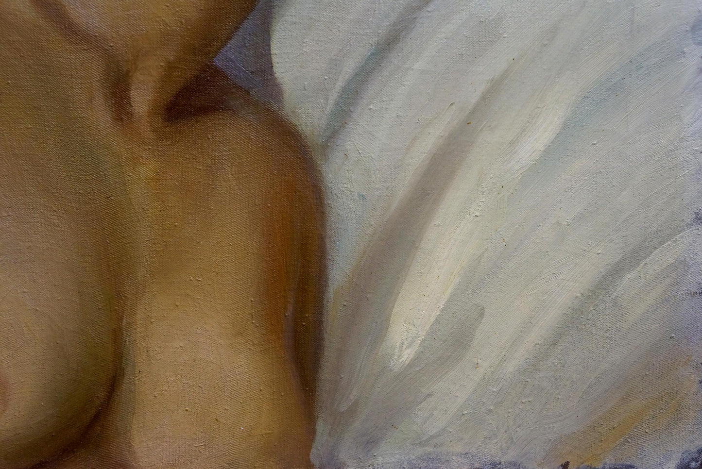 Oil painting Naked girl