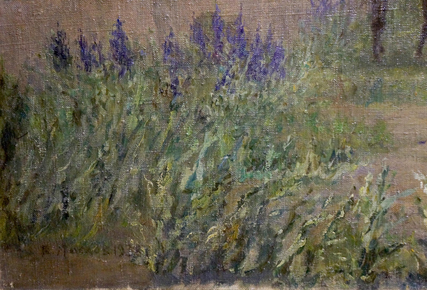 Oil painting Foothills Maslov Viktor Ivanovich