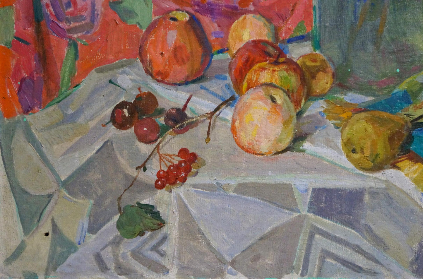 Oil painting Still life Volkovinskaya Zinaida Vladimirovna