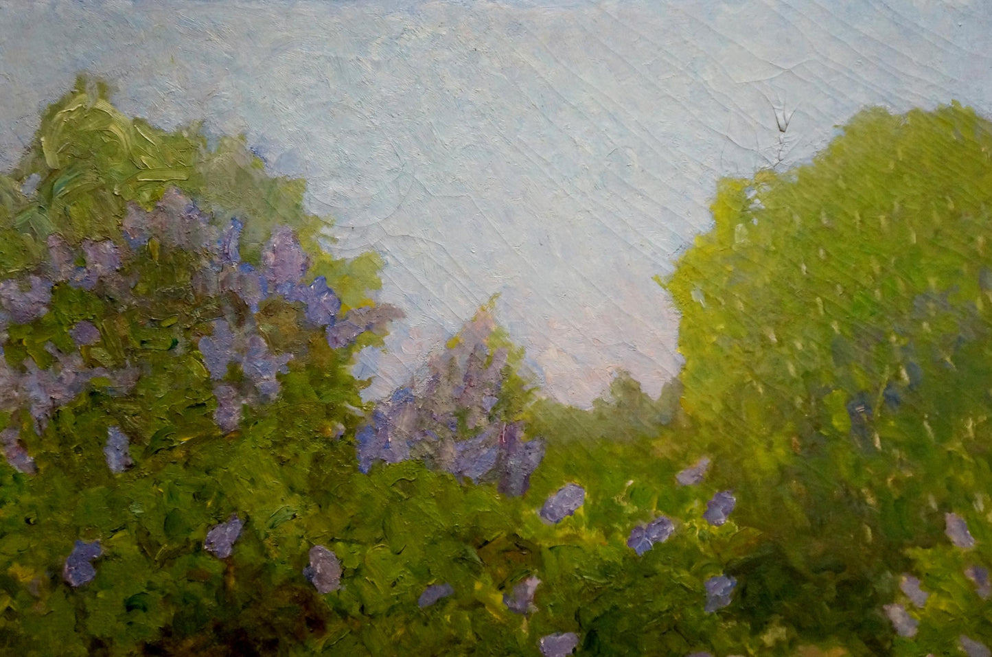 Oil painting Summer landscape Zharenko Lavrentiy Semenovich