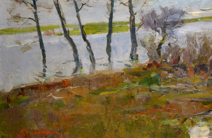 Oil painting Landscape Zakharov Fedor Zakharovich