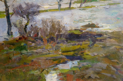 Oil painting Landscape Zakharov Fedor Zakharovich
