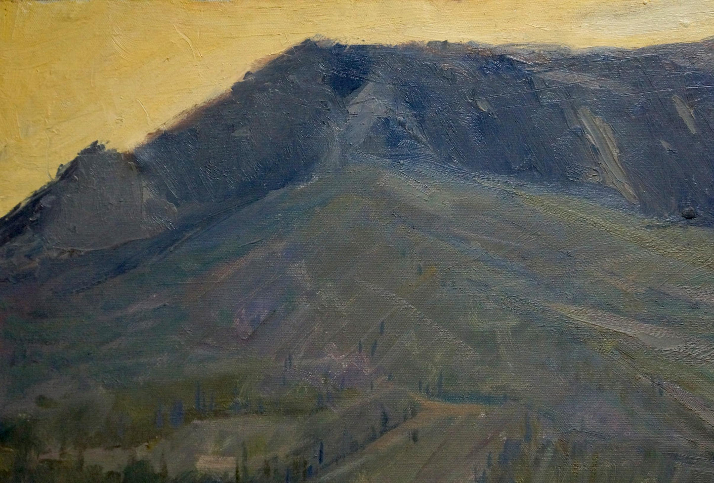 Oil painting Twilight
