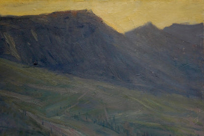 Oil painting Twilight