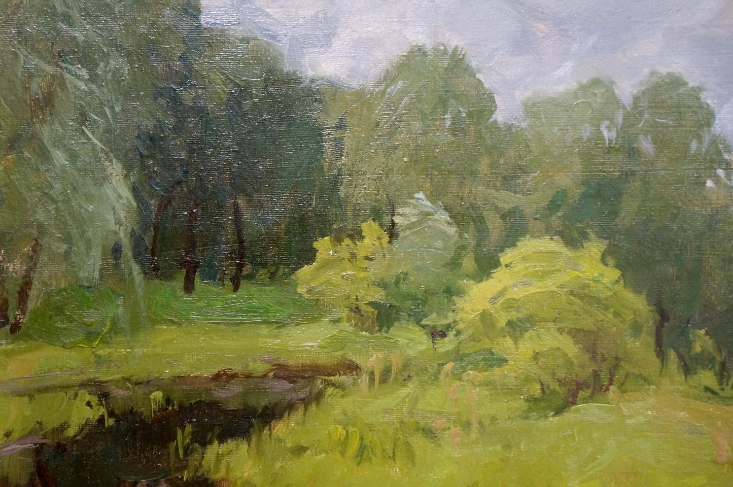 Oil painting Before the rain Gaiduk Viktor Kirillovich