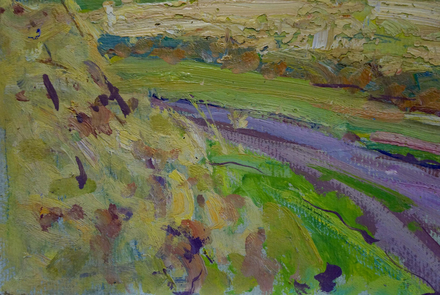 Oil painting Fields Kolosovsky Georgy Sergeevich