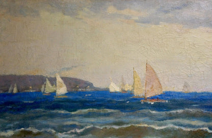 Oil painting Seascape Dobrzhansky Victor Mikhailovich