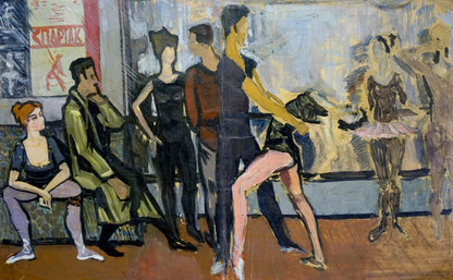 Oil painting Dance