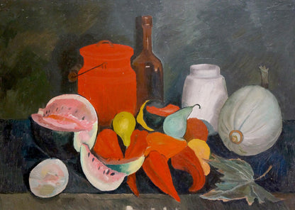 Oil painting Still life Afanasyev Vladimir Nikolaevich