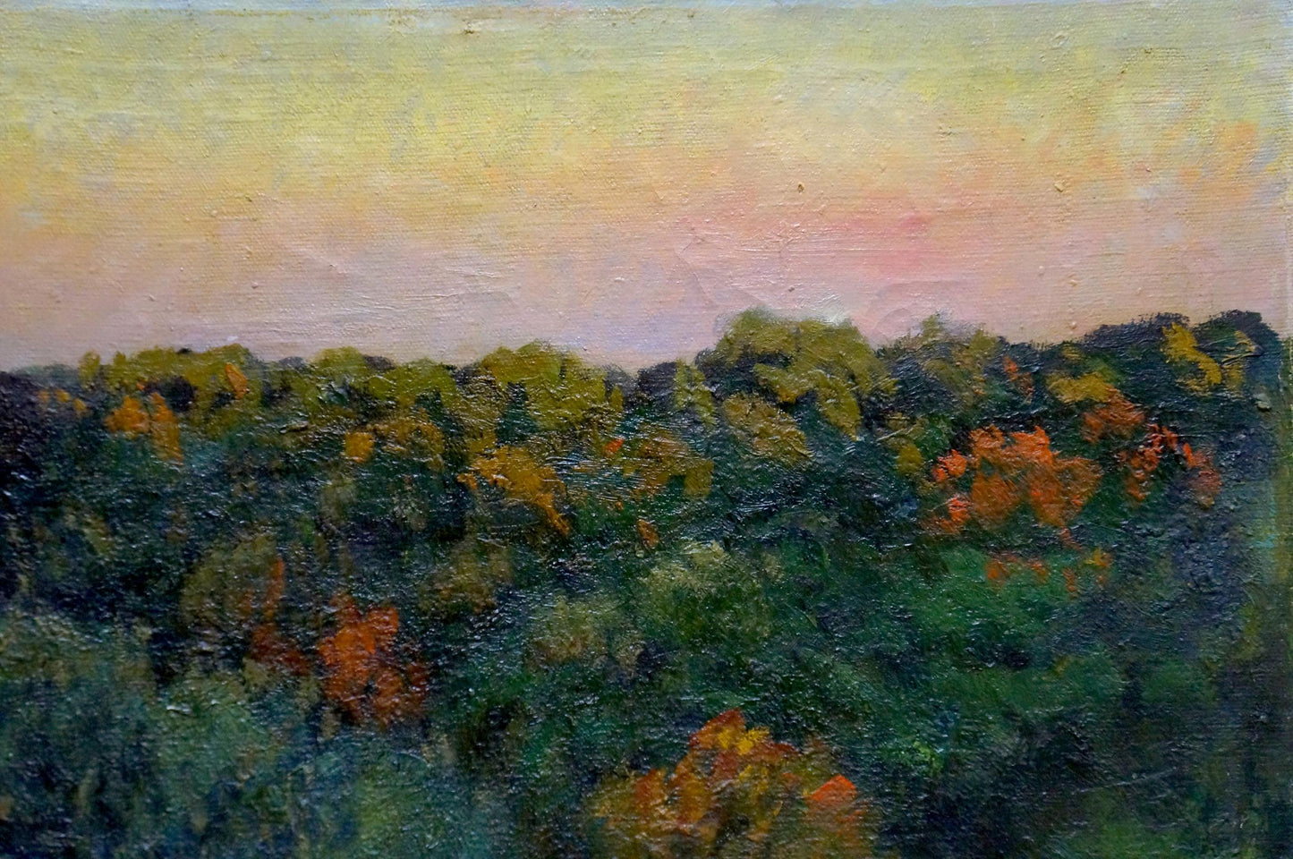 Oil painting Landscape Poymanov Y. S.
