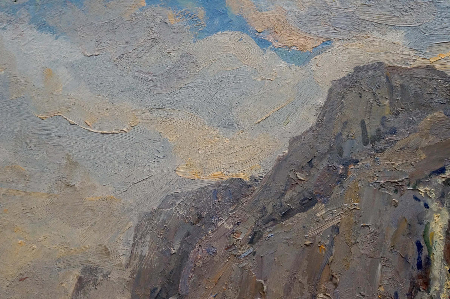 Oil painting Mount Ai-Petri Zhugan Vladimir Alexandrovich