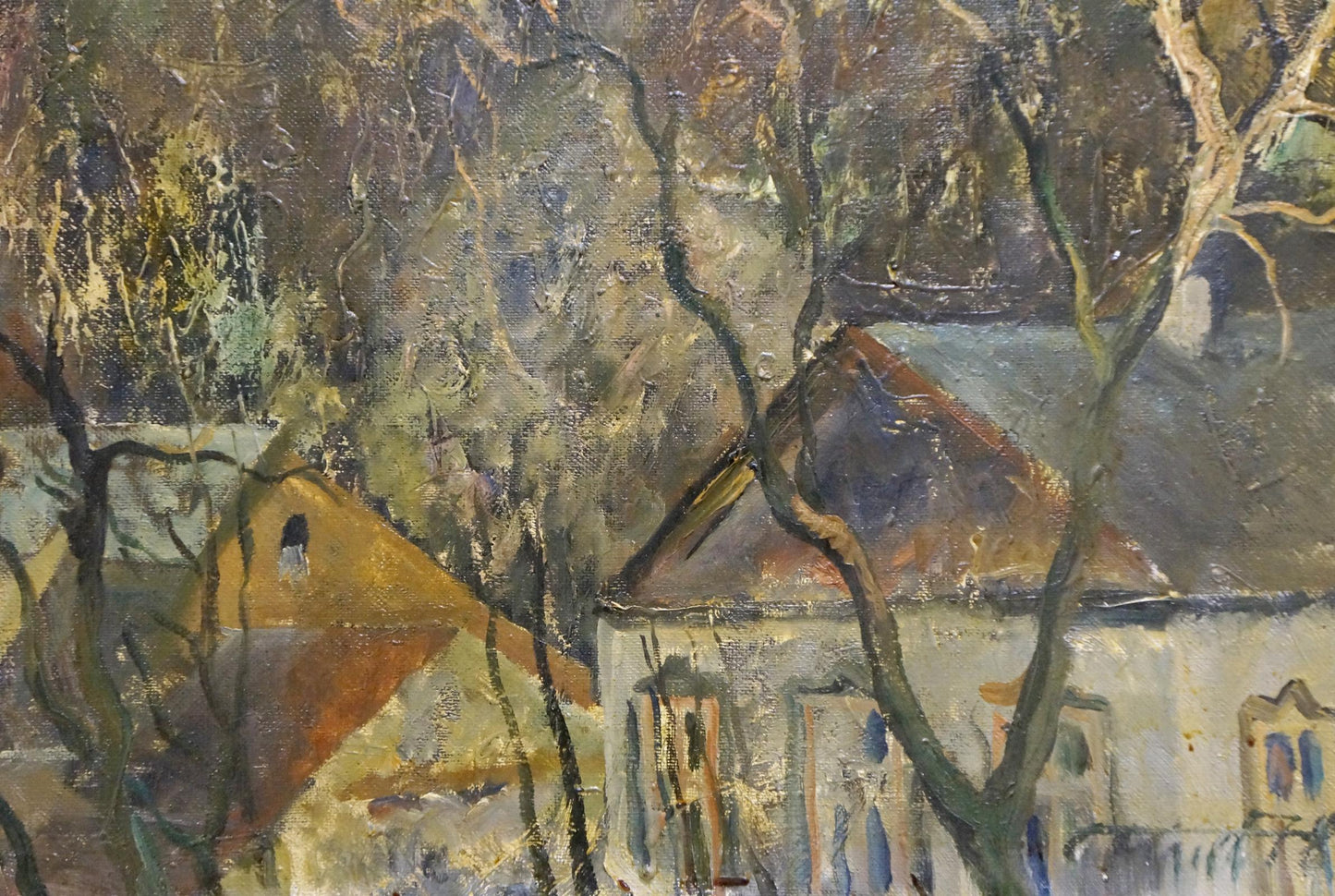 Oil painting Suburban Massif Bazilev Sergey
