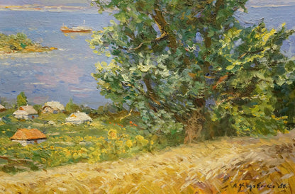 Oil painting Landscape Khodchenko Lev Pavlovich