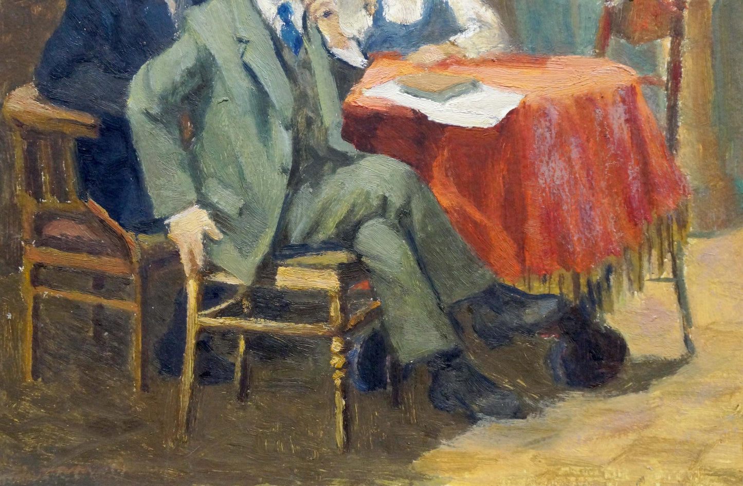 Oil painting Speech to Lenin