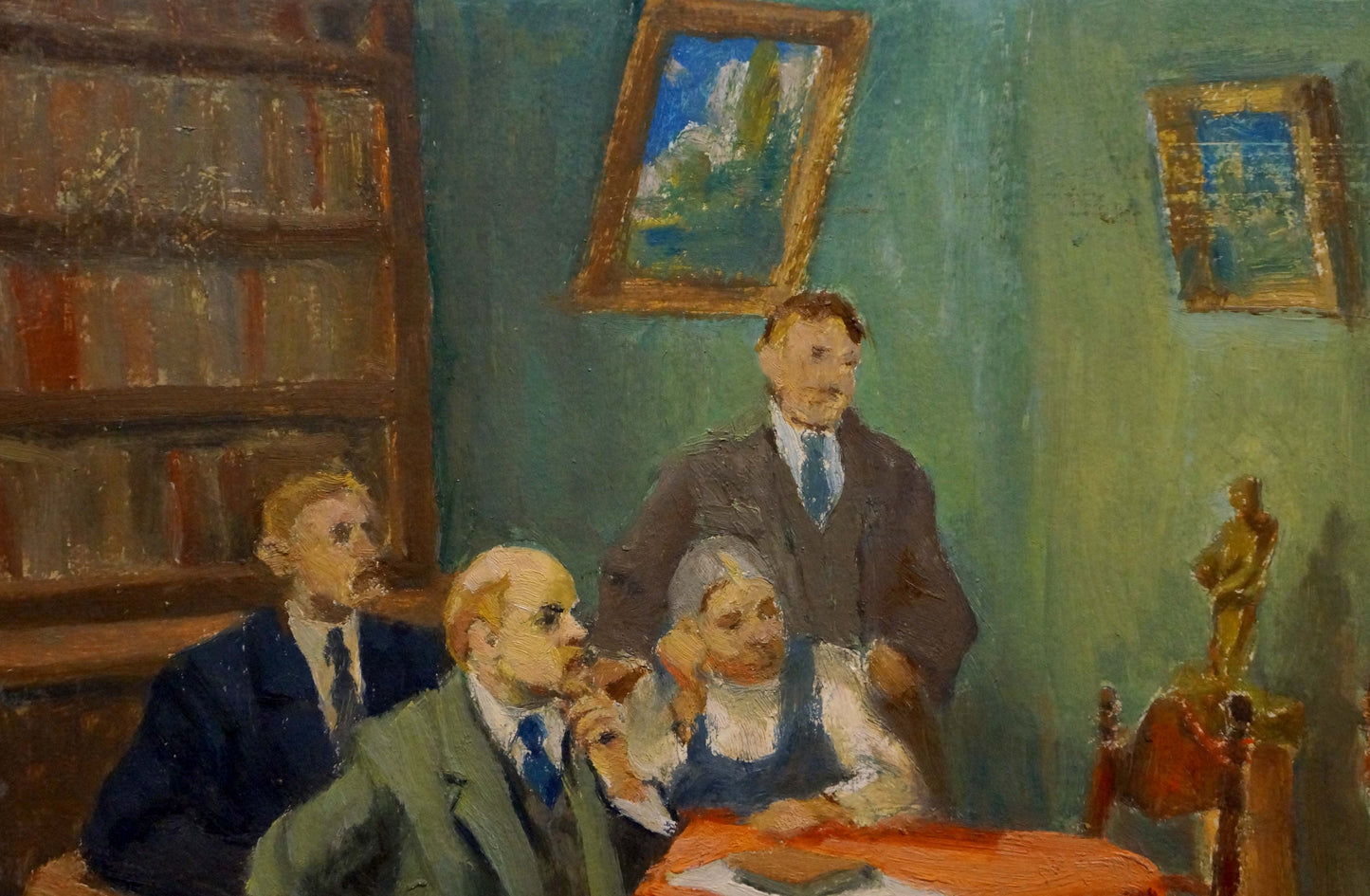 Oil painting Speech to Lenin