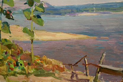 Oil painting Sunflowers Glushchenko Nikolay Petrovich