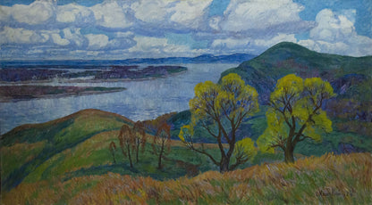Oil painting Natural landscape Koshevoi Stepan Lvovich