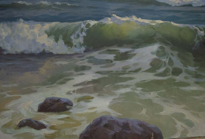Oil painting Seascape Tsyganok Nikitin