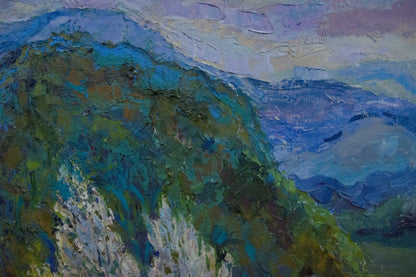 Mountain painting art
