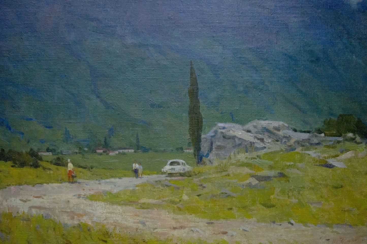 Oil painting Mountain landscape Bondarenko Vladimir Ivanovich