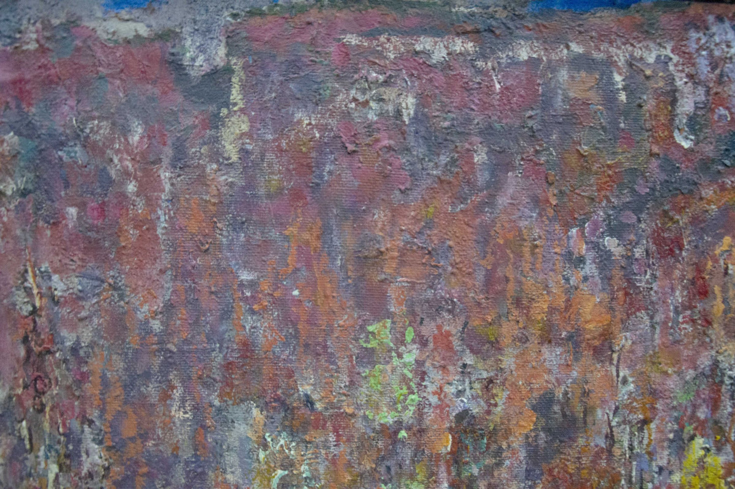 Abstract oil painting Autumn in the mountains Filatov Vladimir Nikolaevich