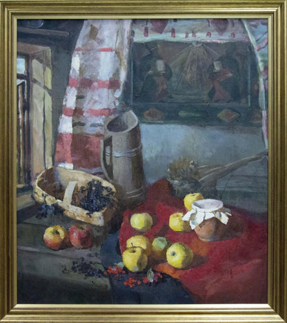 Oil painting Apple saved Shevchenko Ivan Ivanovich