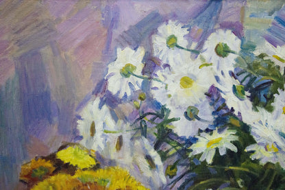 Oil painting Flowers Krymov O.