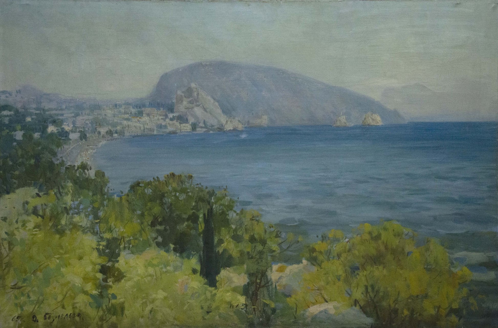 Oil painting Yalta Bezugly Daniil Ivanovich