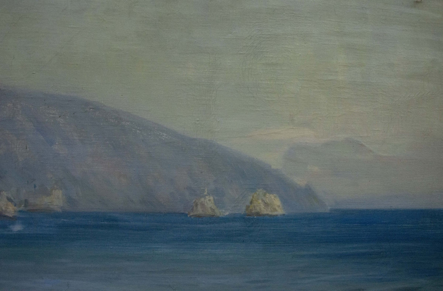 Yalta's allure brought to life in an oil painting by Daniil Ivanovich Bezugly