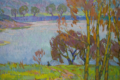 Oil painting Landscape Chegodar Vasily Dmitrievich