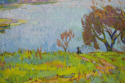 Oil painting Landscape Chegodar Vasily Dmitrievich