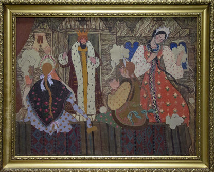 Oil painting The patriarch Malyshev Gennady Iosifovich