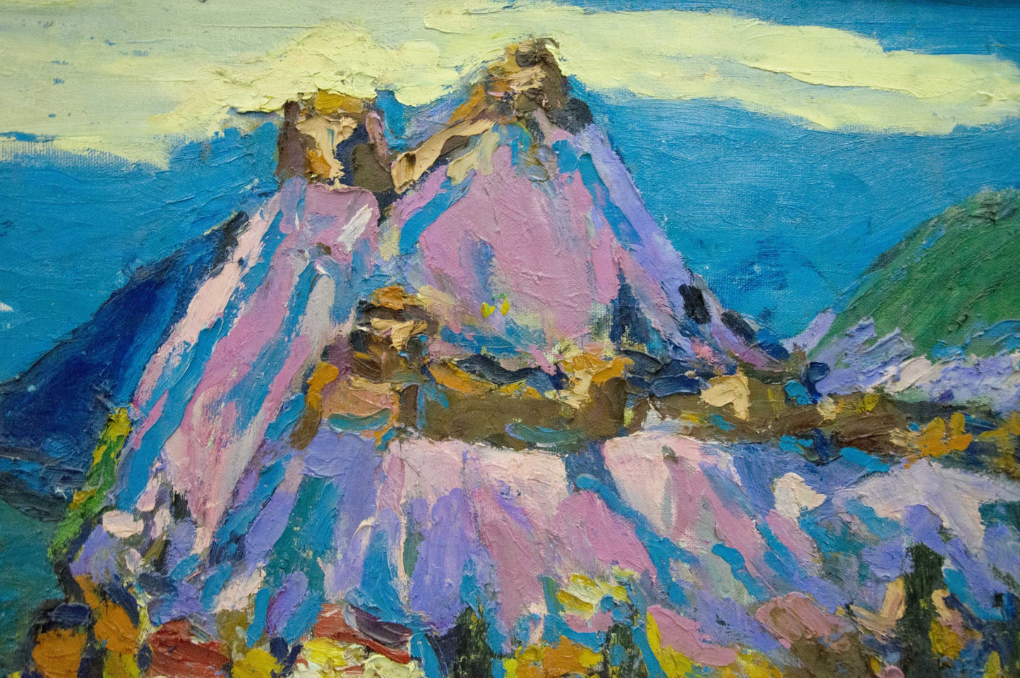 oil painting Mountain art