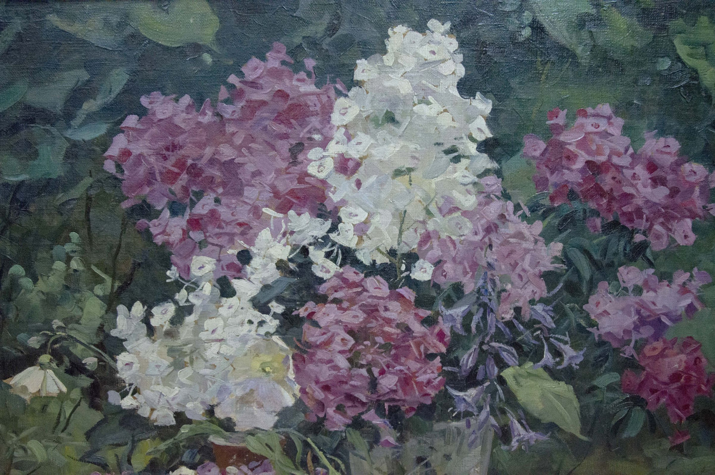 Oil painting Lilac Nadezhda Kompaniyets-Kiyanchenko