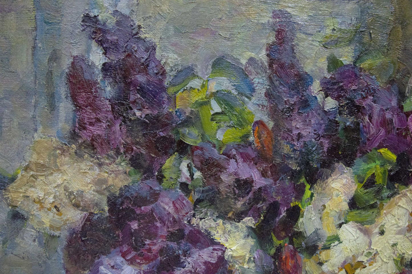 Oil painting Lilac Kolomoitsev Petr Mikhailovich