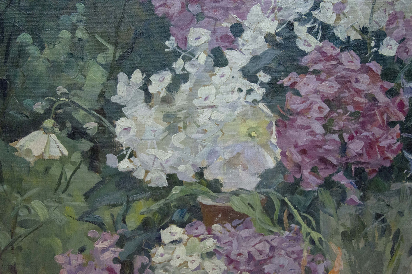 Oil painting Lilac Nadezhda Kompaniyets-Kiyanchenko