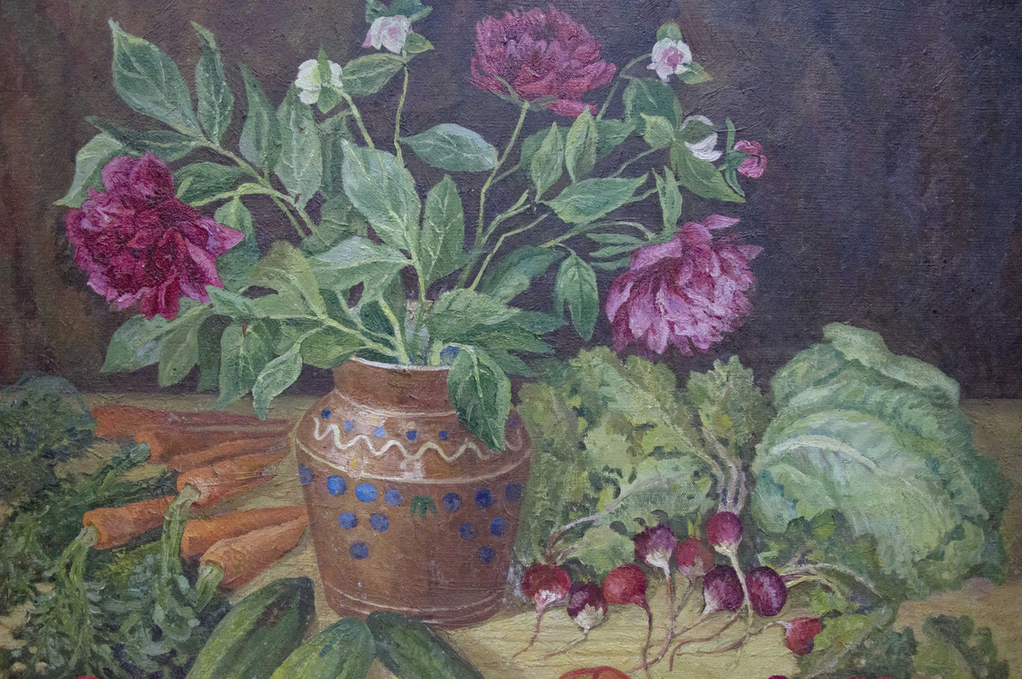 Oil painting Cooking Barannikova Galina