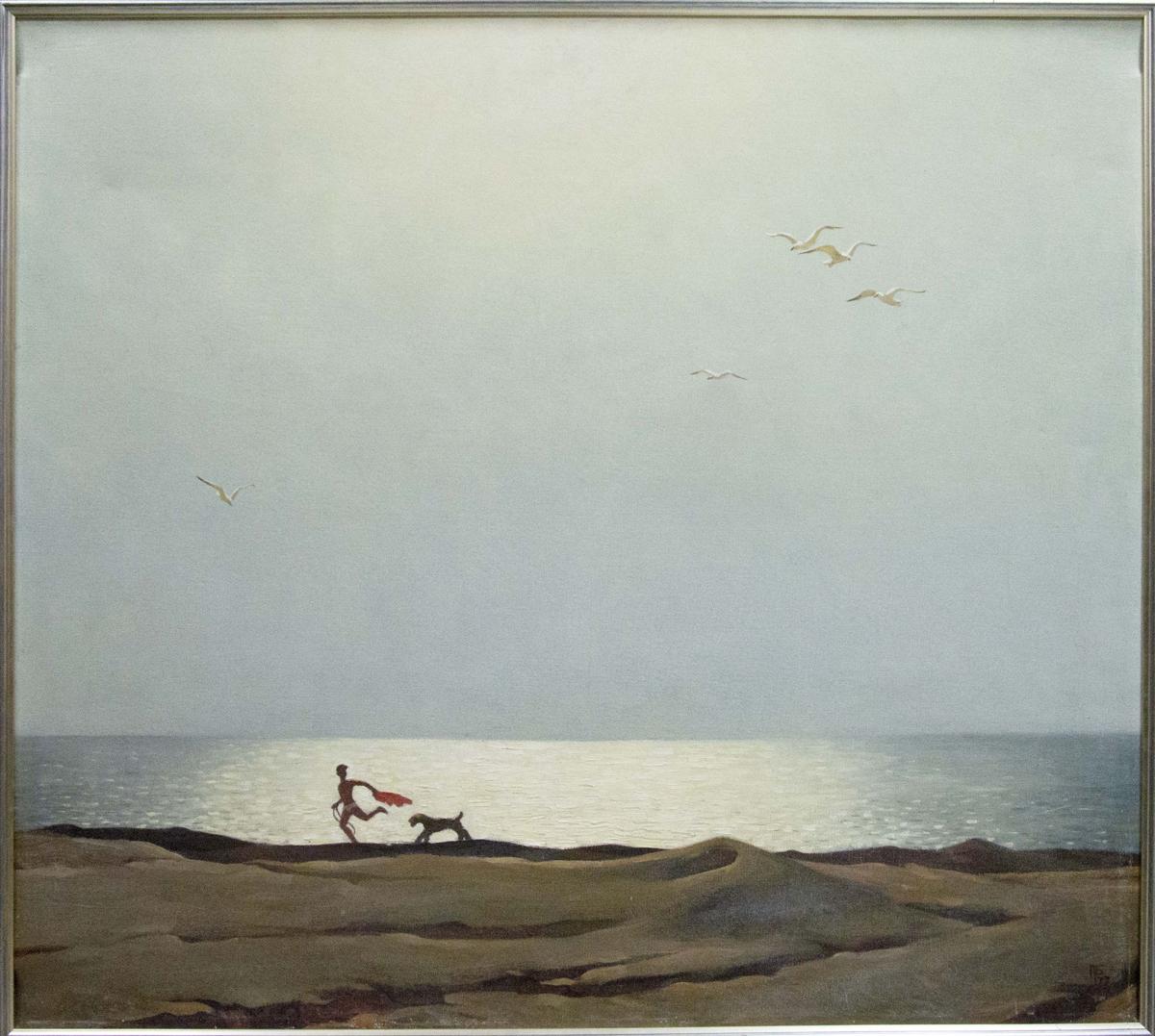 Oil painting By the sea Brusentsov Gennady Yakovlevich