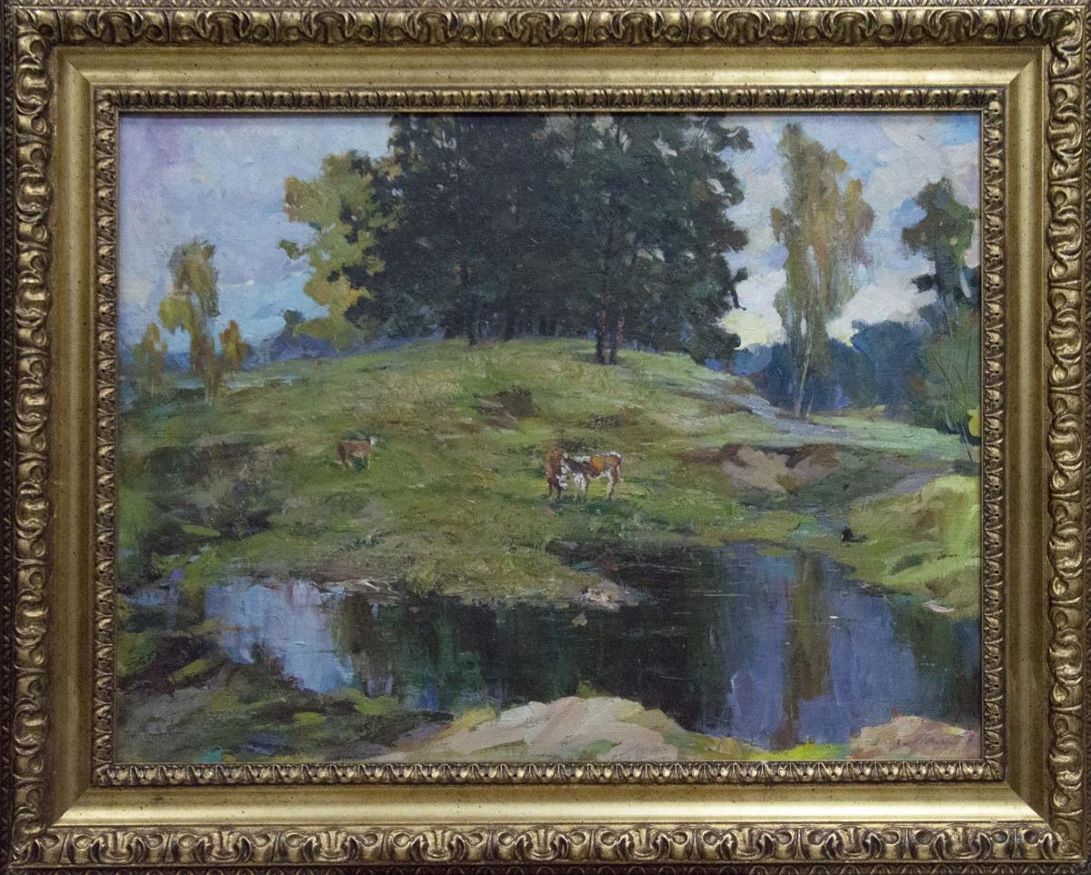 Oil painting Landscape Maltsev Nikolay Alexandrovich
