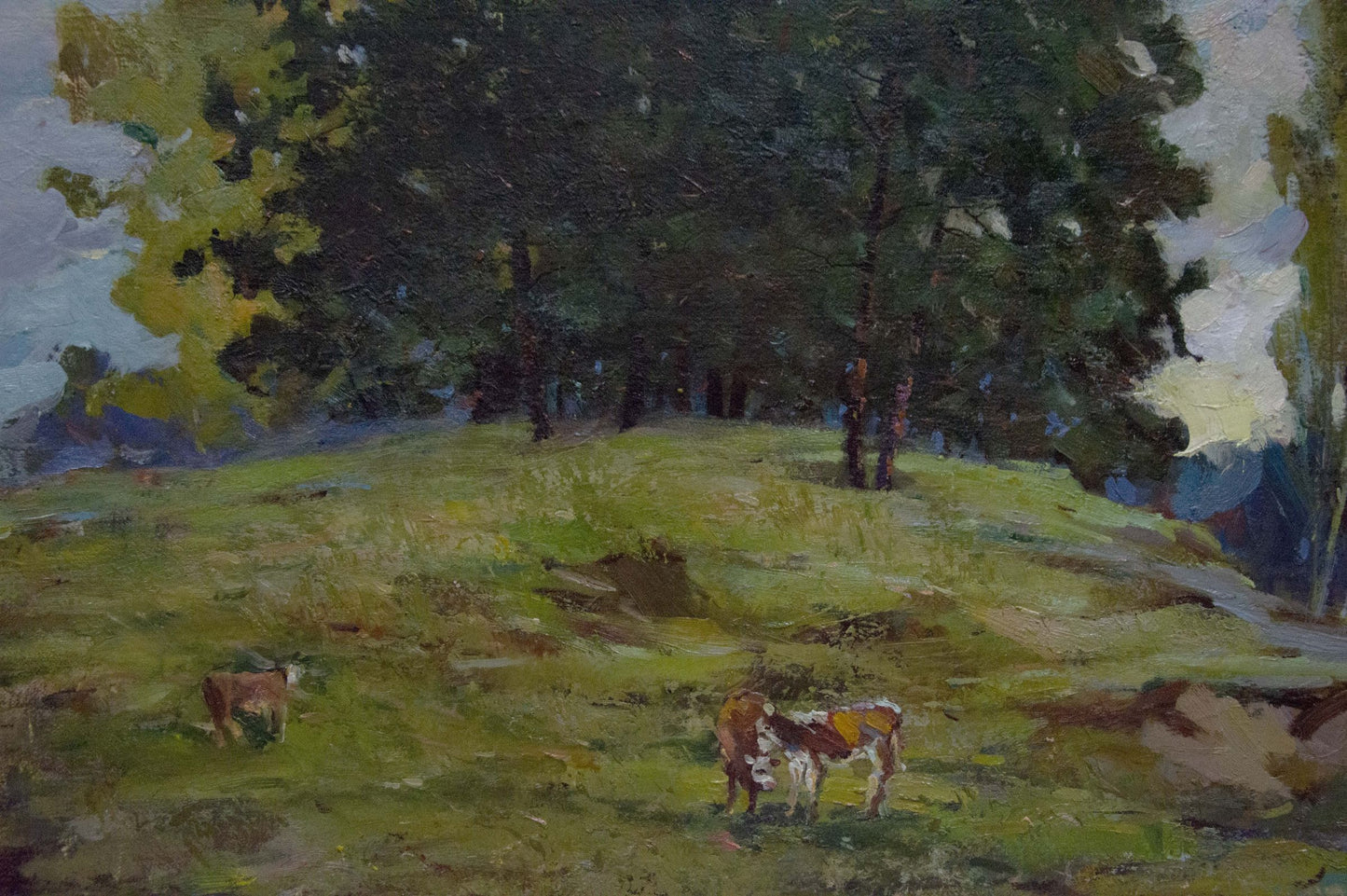Oil painting Landscape Maltsev Nikolay Alexandrovich