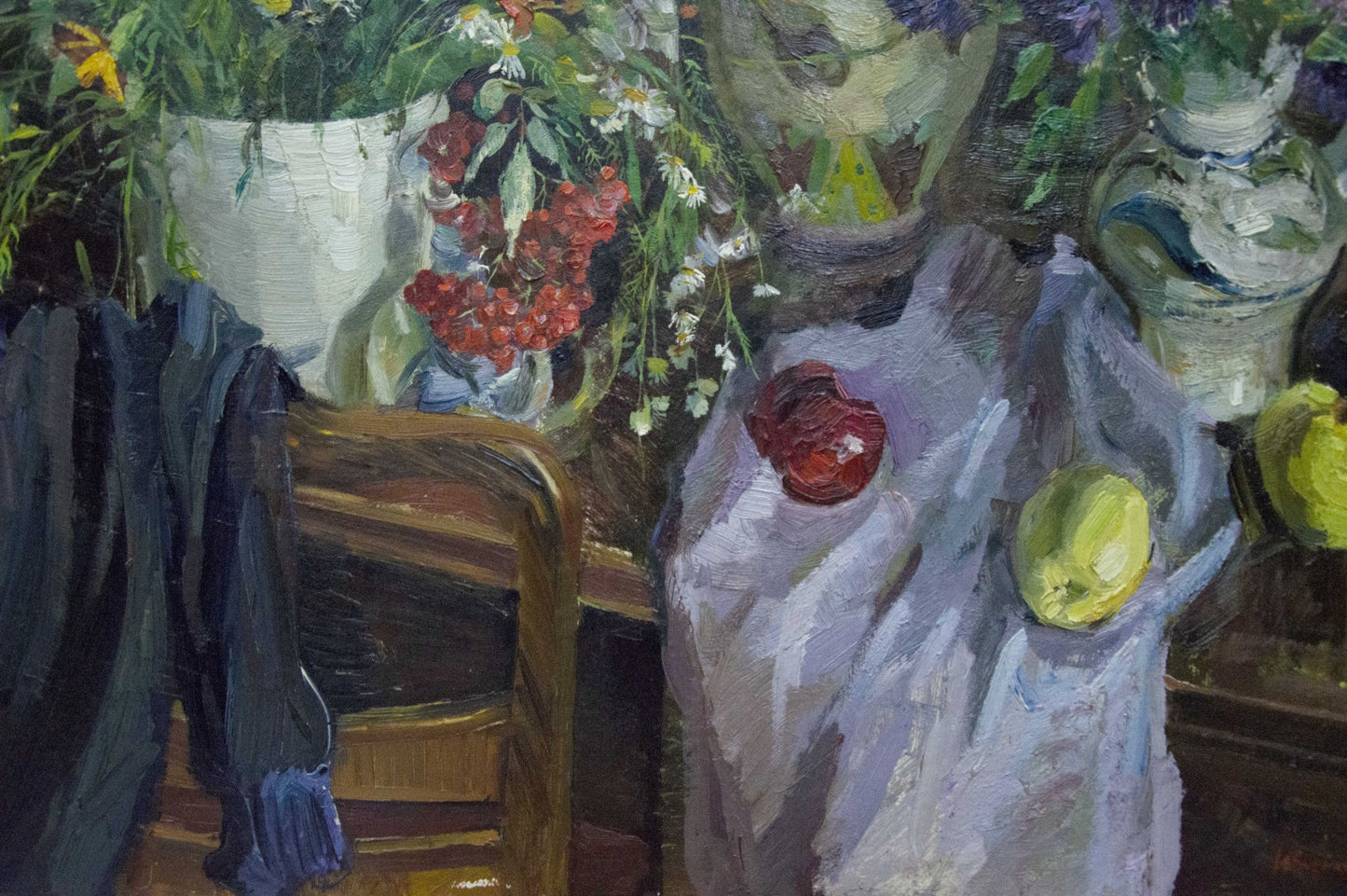 Oil painting Still life with apples Ivchenko Anatoly Avramovich