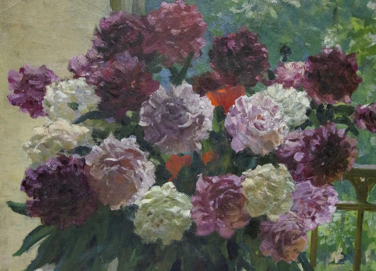 Oil painting of a great variety of Flowers Danylyshyn