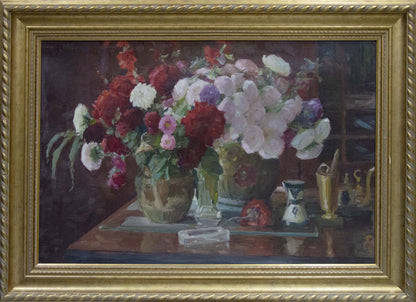 Oil painting Flowers Shulga Ivan Nikolaevich