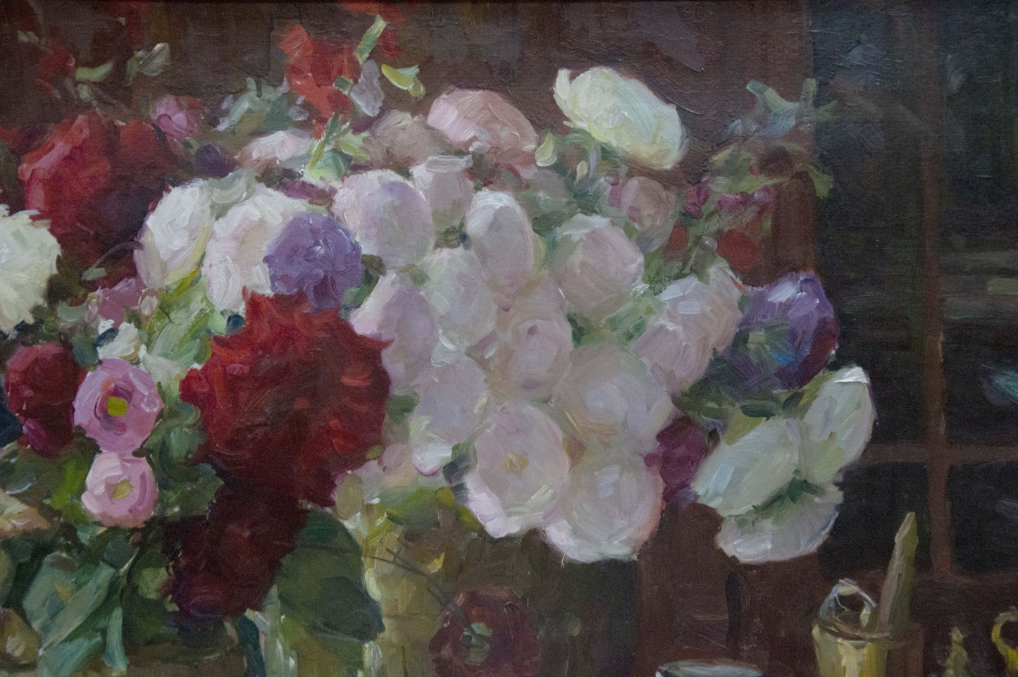 Oil painting Flowers Shulga Ivan Nikolaevich