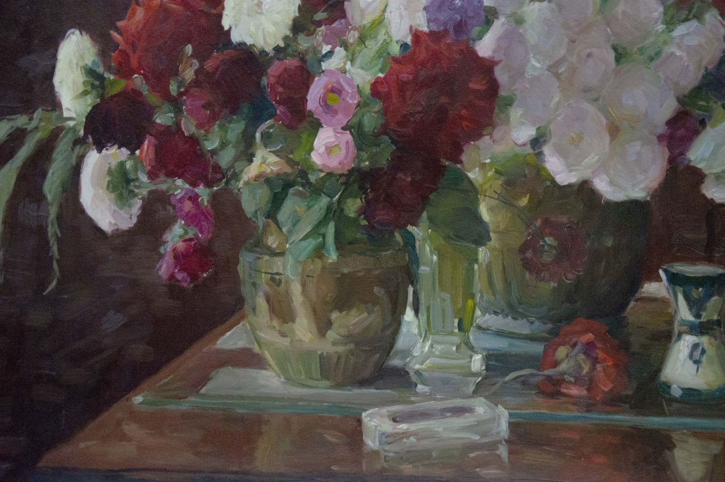 Oil painting Flowers Shulga Ivan Nikolaevich