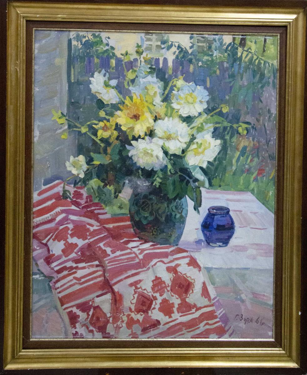 Oil painting Daisies Zorya (Zarya) Galina Denisovna