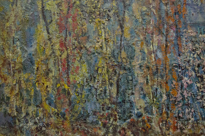 Abstract oil painting View Filatov Vladimir Nikolaevich
